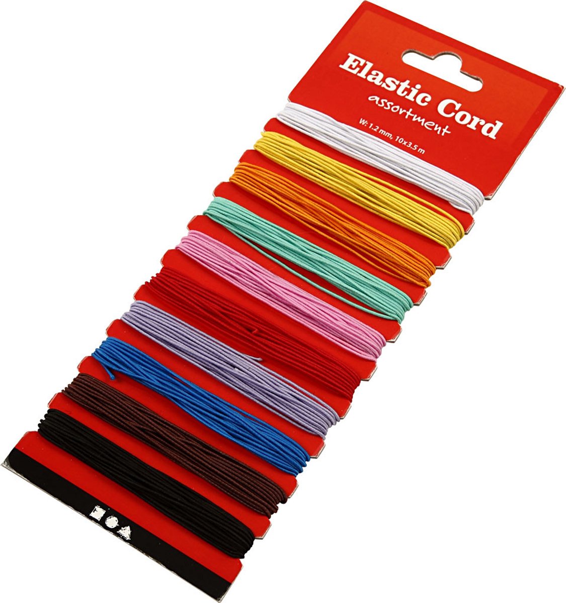 Épaisseur de couleur élastique 1 mm, 10x3,5 m