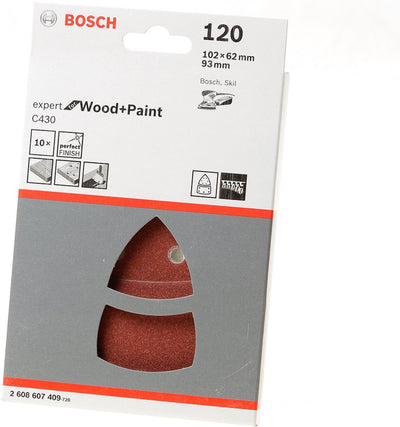 Accessoires Bosch 10 multi c430, expert pour bois+peinture 11, 120 - 2608607409
