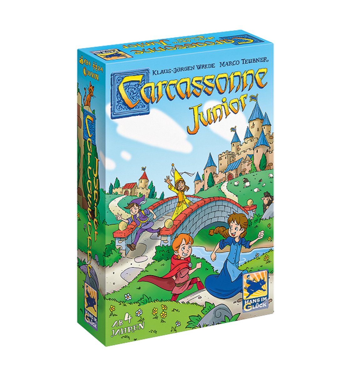 Asmodee carcassonne junior - jeu de société - famille