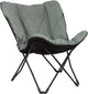 Bo-camp - industriel - chaise papillon - himrod - l - vert