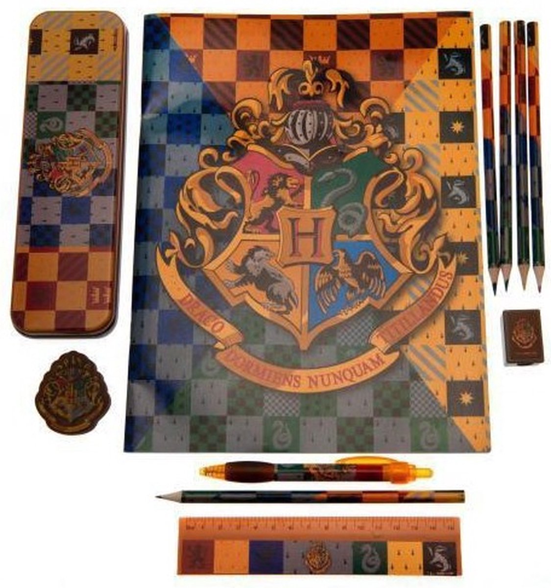 Pyramide internationale du monde sorcier - Harry Potter - ensemble de papeterie pare-chocs