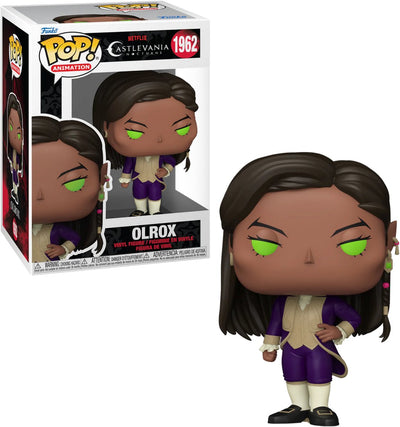Funko Castlevania Nocturne Pop! figurine en vinyle d'animation olrox 9 cm pop! chiffre