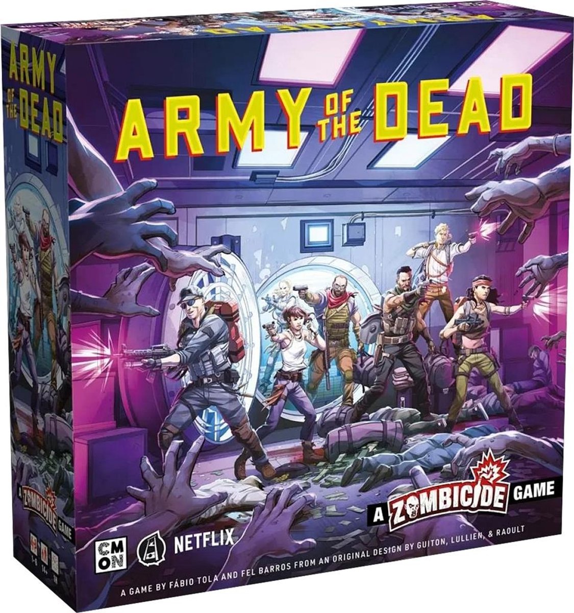 Cool mini ou pas zombie : armée des morts - jeu de société (effrayant)
