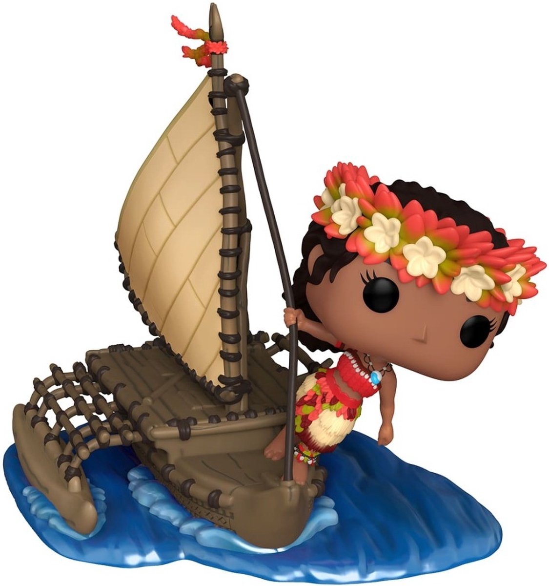 Figurine de collection Funko Moana Pop du 100e anniversaire de Disney ! rides super deluxe moana finale 15 cm multicolore
