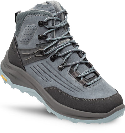 Chaussures de randonnée femme Grisport overland mid - bleu clair