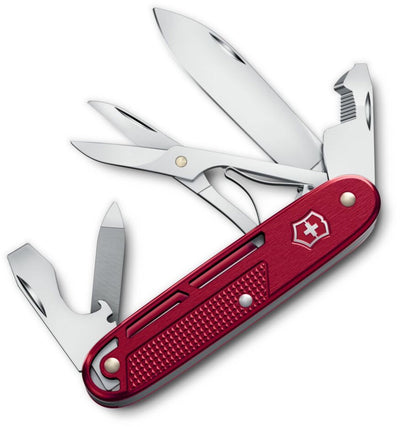 Couteau de poche Victorinox synergy x alox - 10 fonctions - rouge