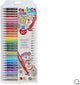 Marqueurs Carioca Birello - jeu de double pointe avec 30 couleurs - super lavables