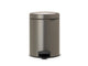 Brabantia brabantia newicon pédale bac 5l platine