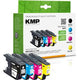 Cartouche d'encre kmp brother lc-1240 noir, cyan, magenta, jaune
