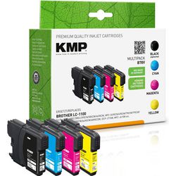 Cartouche d'encre kmp lc-1100valbp noir, cyan, magenta, jaune