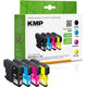 Cartouche d'encre kmp lc-1100valbp noir, cyan, magenta, jaune