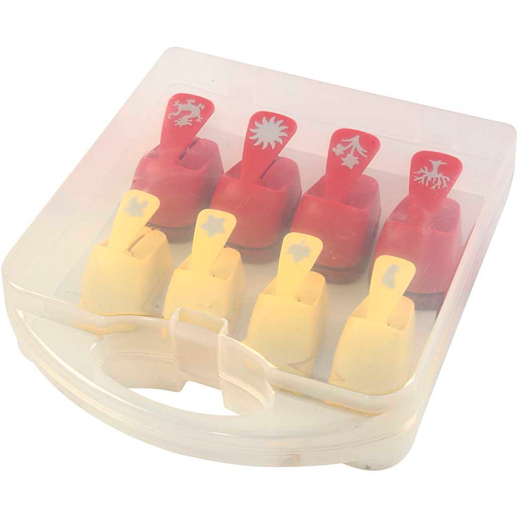 Perforatrices à papier Creativ company, tous les jours, taille 15+23 mm, 2x4 pièces 1 boîte