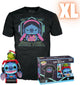 Funko Lilo Stitch Gamer Stitch avec grenouille - pop ! tee messieurs pop! - neutre - xl