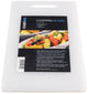 Chef Aid – planche à découper en plastique – 31 x 18 cm – antidérapante – double face – passe au lave-vaisselle – planche à découper hygiénique pour légumes, pain de viande – blanche