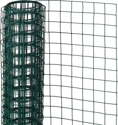 Nature - maille acier galvanisé - 5 x 1,50m - vert - maille 12,7mm