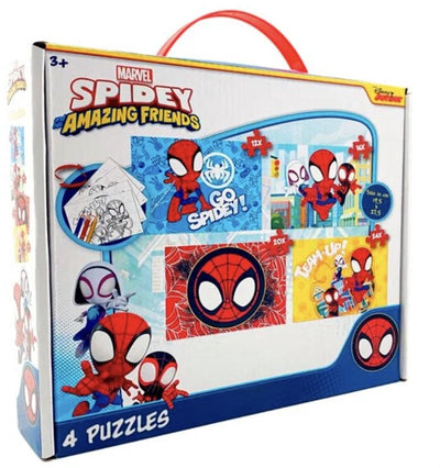 Toyland Spidey 4 puzzles en coffret