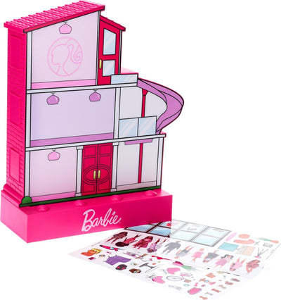 Paladone Barbie décore la maison de vos rêves avec des autocollants roses