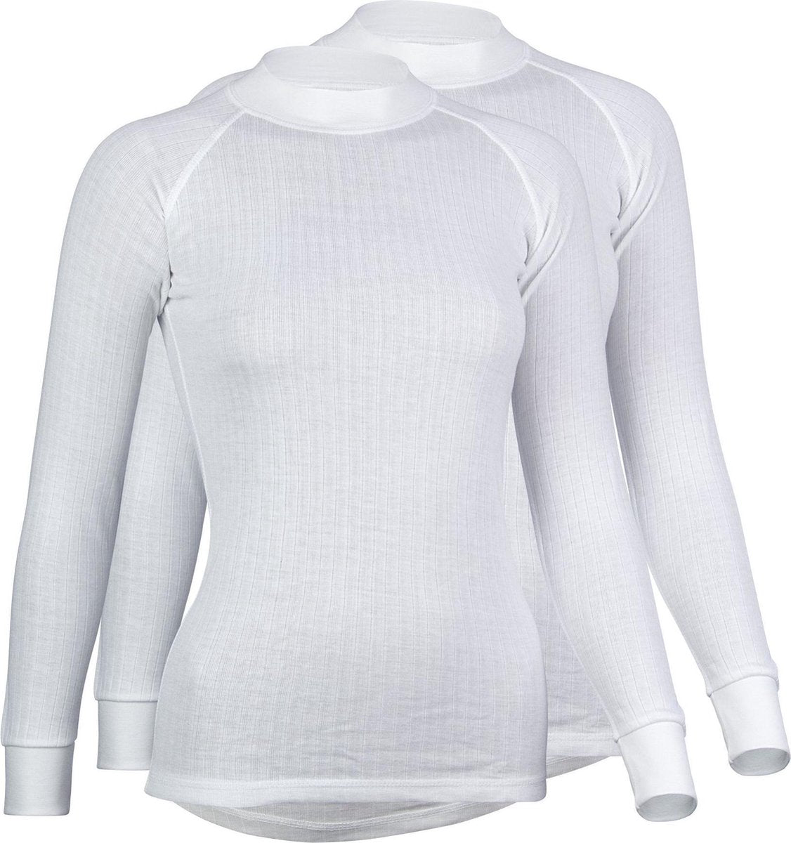 Avento chemise thermique manches longues femme - pack de 2 - blanc - taille 42