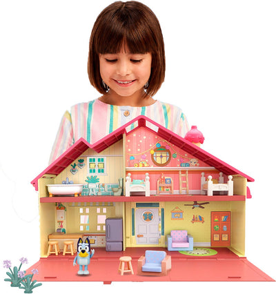 Spectron Bluey Speelhuis avec jeu d'accessoires