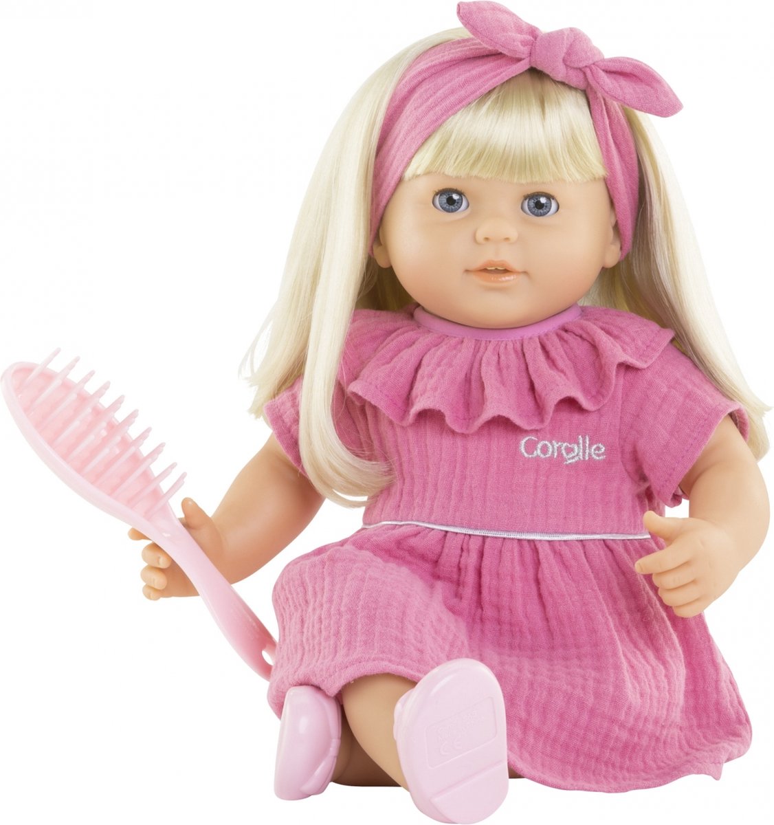 Corolle Mon Grand Poupon Babypop avec du jade à cheveux longs, 36 cm