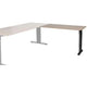 Table d'extension Schavenburg lin-pla126-havz-m25 120x60x65-85cm cerise havane, noir