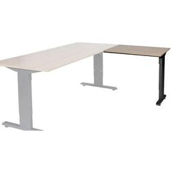 Table d'extension Schavenburg lin-pla086-havz-m25 80x60x65-85cm cerise havane, noir