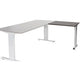 Table d'extension Schavenburg lin-pla086-loga-m25 80x60x65-85cm chêne logan, argent