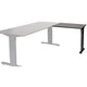 Table d'extension Schavenburg lin-pla086-logz-m25 80x60x65-85cm chêne logan, noir