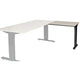 Table d'extension Schavenburg lin-pla086-robz-m25 80x60x65-85cm chêne robson, noir