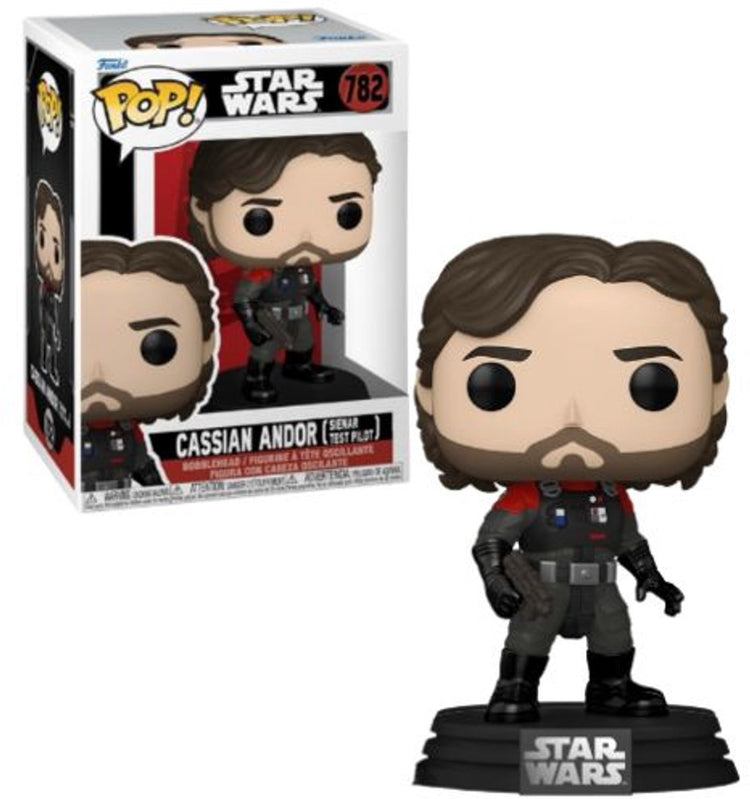 Funko Star Wars Cassian Andor (édition poursuite possible !) figurine en vinyle 782 pop unisexe ! - neutre - standard