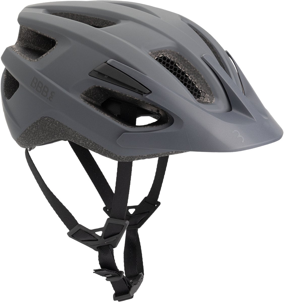 Bbb cycling kite 3.0 fidlock casque de vélo adultes - casque vtt casque de vélo de course - casque de cyclisme - casque de vélo femme - casque de vélo homme - gris foncé mat taille m (55-58 cm) - bhe-30