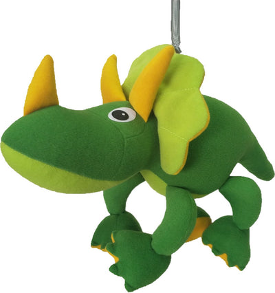 Pulls - triceratops - animal bancal sur un ressort
