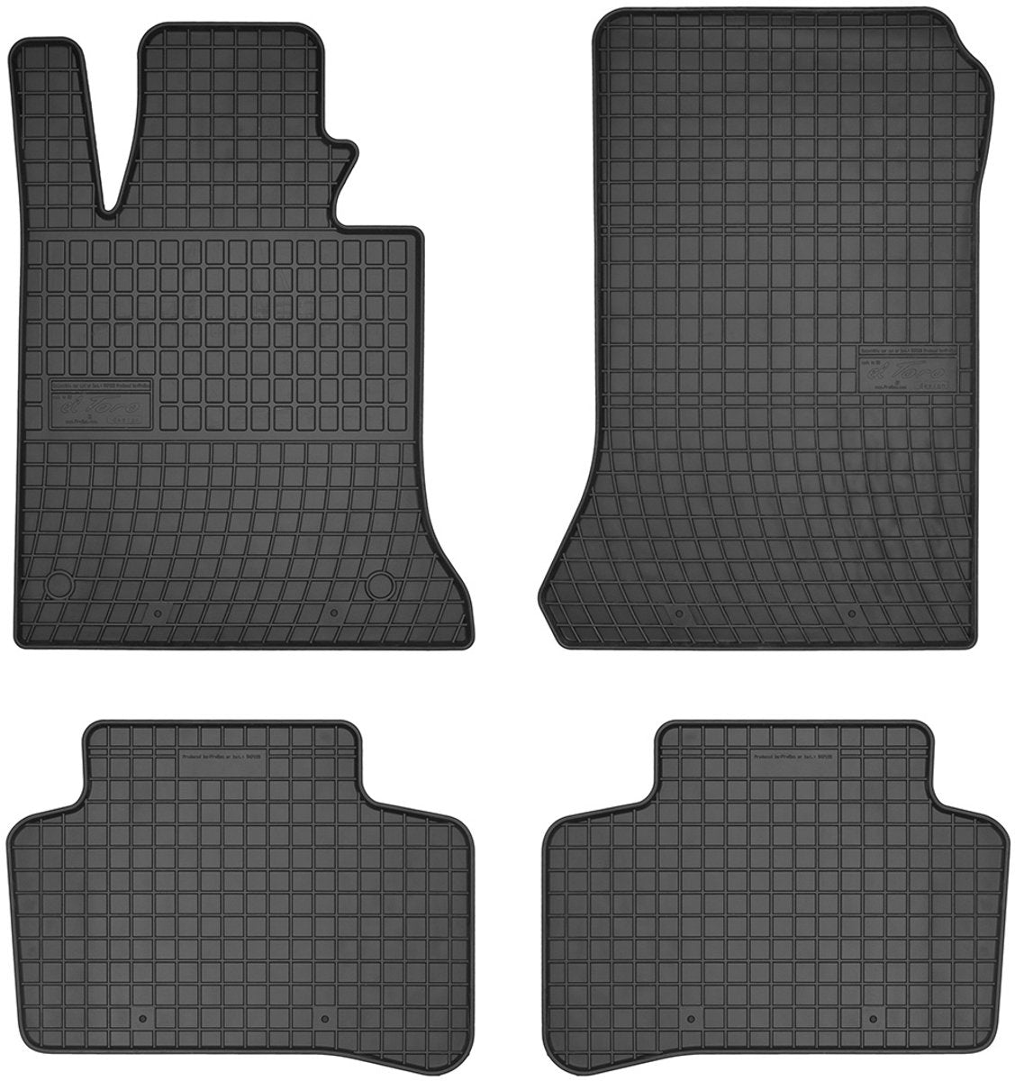 Tapis en caoutchouc Frogum Mercedes Classe Glk X204 2008-2015 -