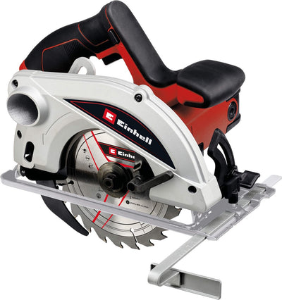 Scie circulaire Einhell tc-cs 1250 - 1250 w - 5 500 t min - ø165 - max. profondeur de coupe à 90° 45° : 55 38 mm - incl. 1x lame de scie (ø165x16 30x2,2 mm 24 dents)