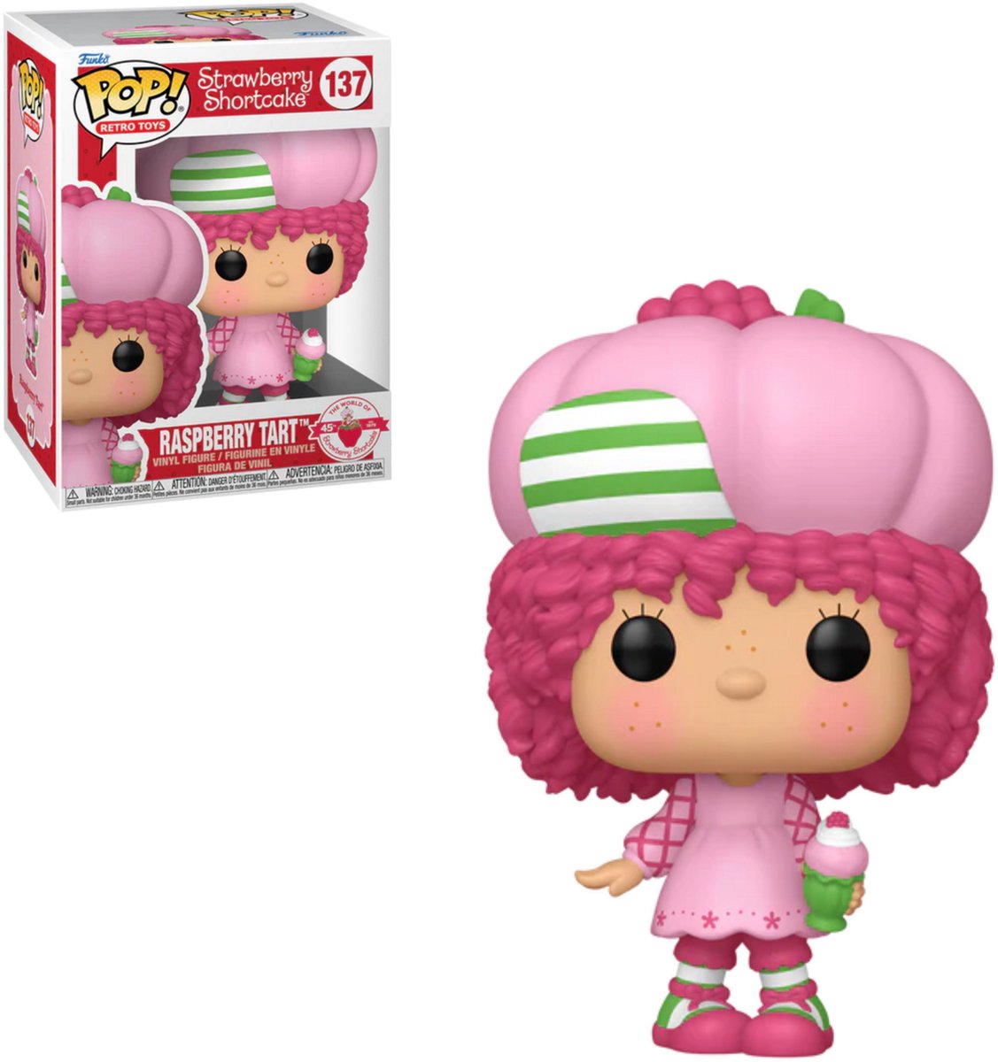 Funko-pop ! jouets rétro : tarte aux framboises #137