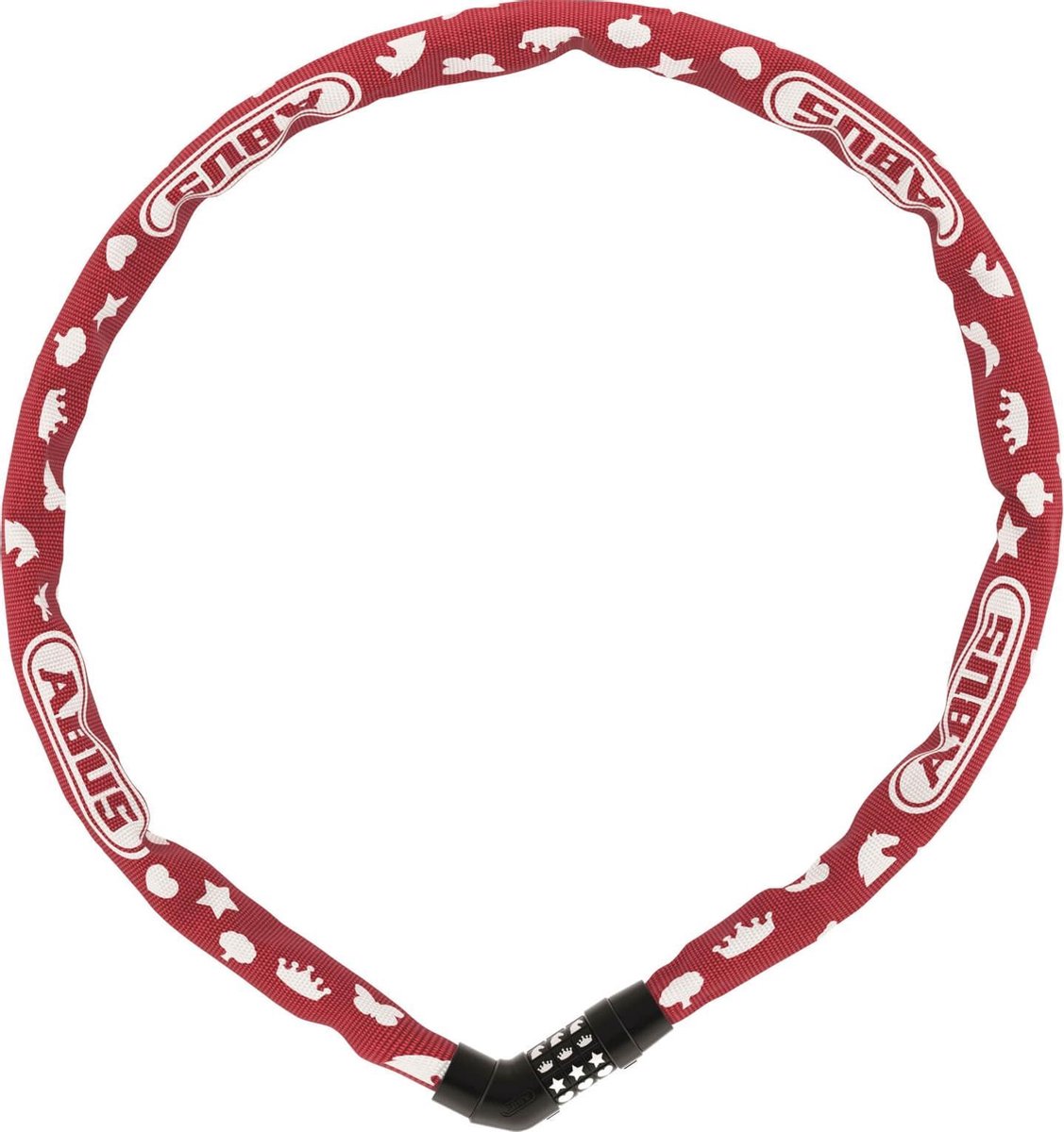 Abus chaîne antivol acier-o-chain 4804c symboles