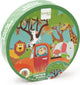 Puzzle à contours à gratter - safari - 31x24cm - 30 pièces - 3+