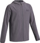 Under armour ua vibe tissé coupe-vent-gris veste de sport pour garçons - Castlerock - noir