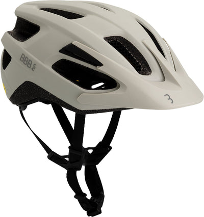 Bbb cycling dune mips 3.0 fidlock casque de vélo adultes - casque vtt casque de vélo de course - casque de cyclisme - casque de vélo femme - casque de vélo homme - gris mat blanc taille s (52-55cm) - bhe-23
