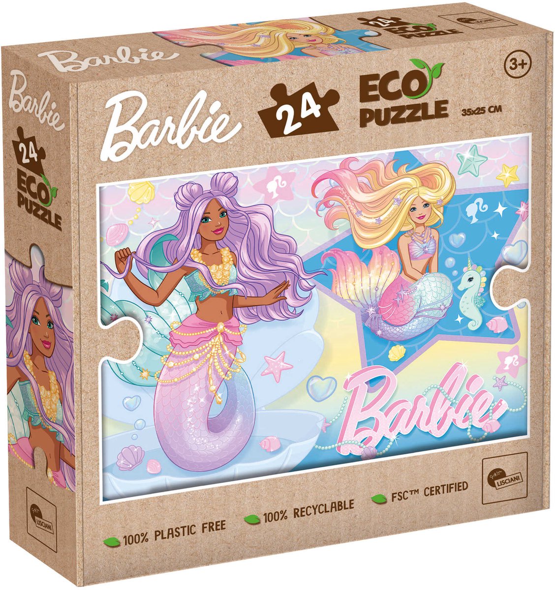 Lisciani Barbie Eco Puzzle Mini 24