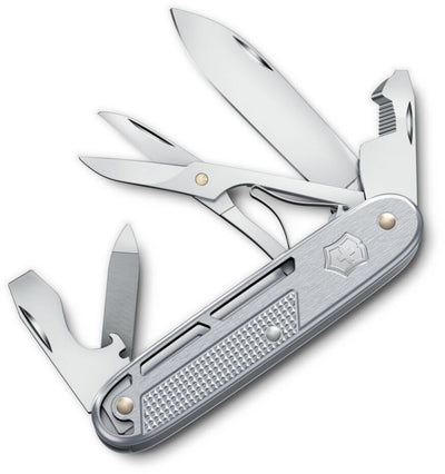 Couteau de poche Victorinox synergy x alox - 10 fonctions - argent
