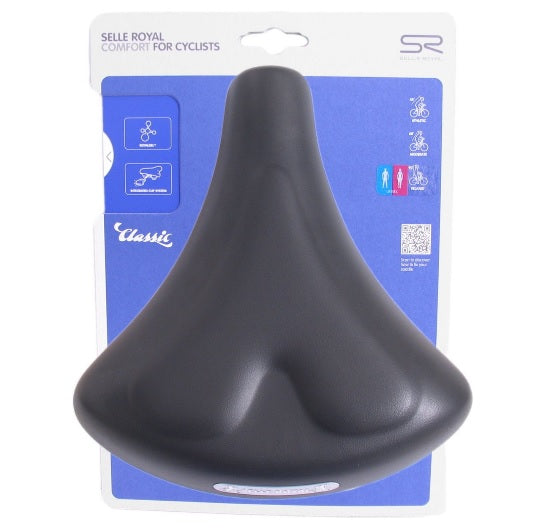Selle Selleroyal selle holland gel noir, sans sangle