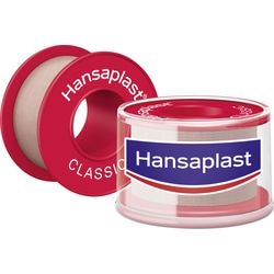 Rouleau de plâtre hansaplast classic 5m x2,5cm blanc