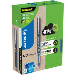 Stylo roller pilot v7 bleu 0,4 mm