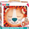 Ludi - rouleau bébé - rouleau d'activité - jouet moteur - lion