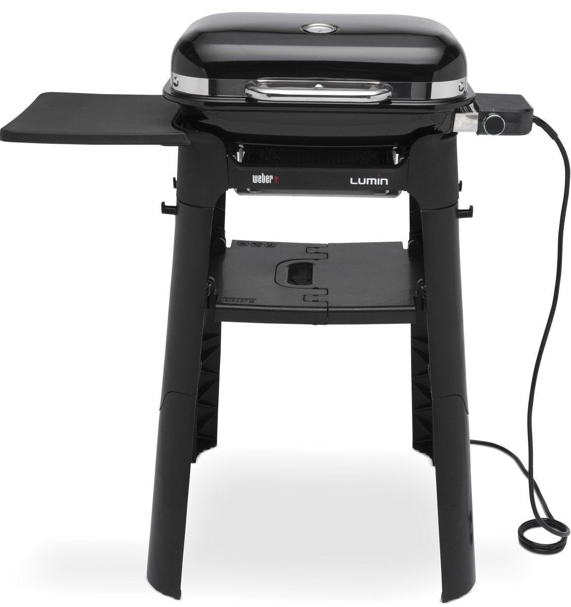 Barbecue de weber lumin compact-électrique avec châssis