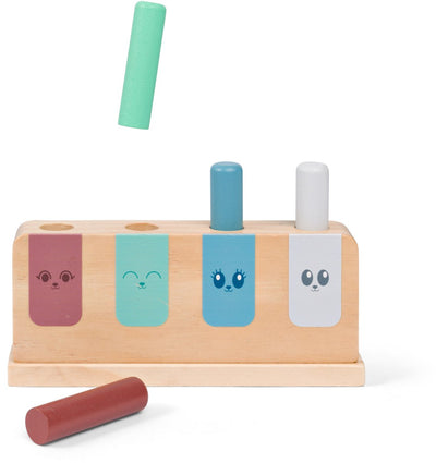 Jeu pop-up en bois Bs Toys - 5 pcs.