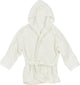 Peignoir Meyco baby uni - hydrophile prélavé - blanc cassé - 74 80
