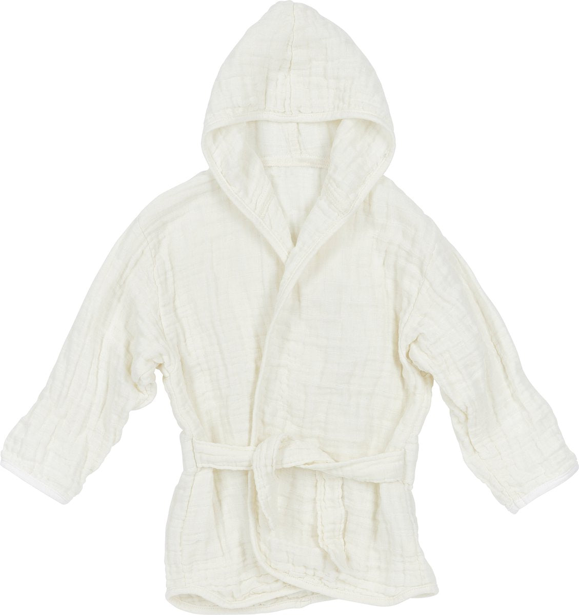 Peignoir Meyco baby uni - hydrophile prélavé - blanc cassé - 86 92