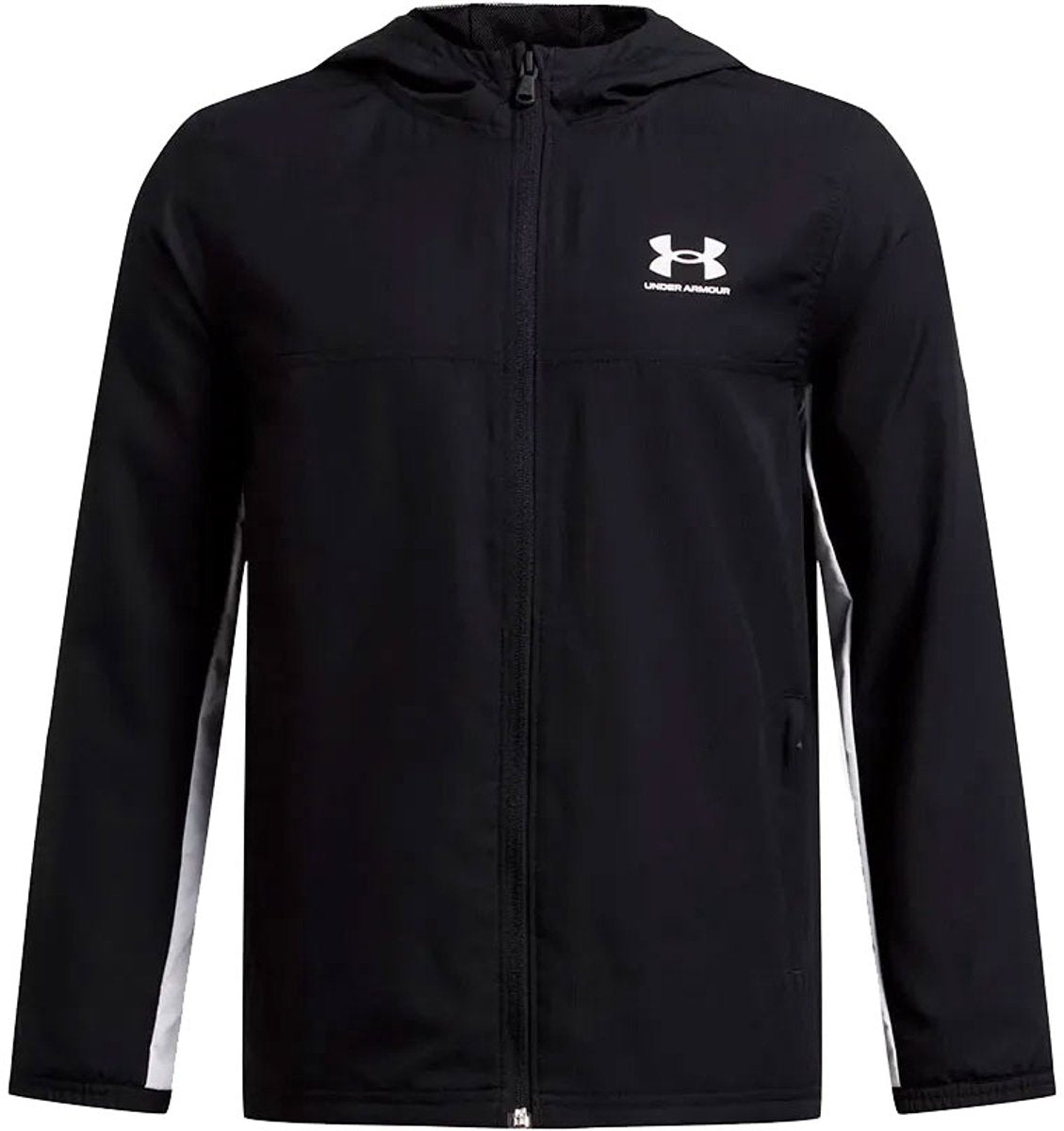 Under Armour UA B Rival WVN Jacket Gilet de sport pour garçons - Noir